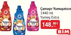 YUMOŞ EXTRA ÇAMAŞIR YUMUŞATICISI 1440 ML